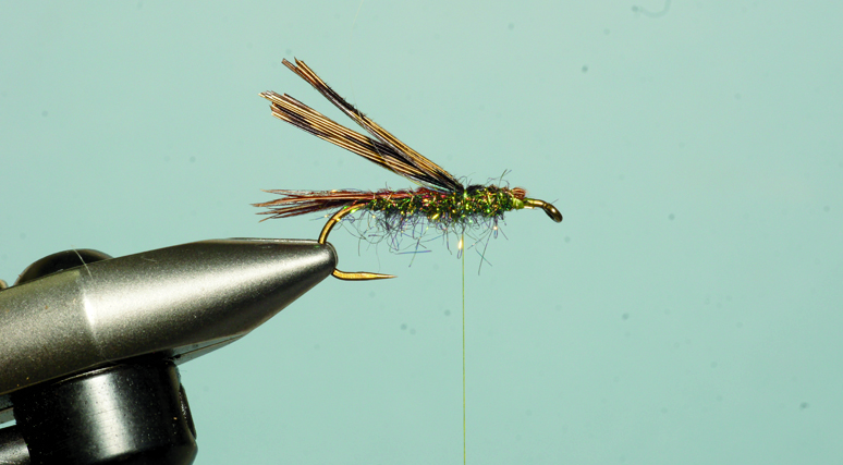 Step 4 tying instructions for the Fly Craft Fullback