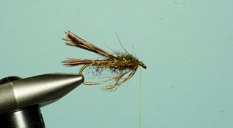 Step 6 tying instructions for the Fly Craft Fullback