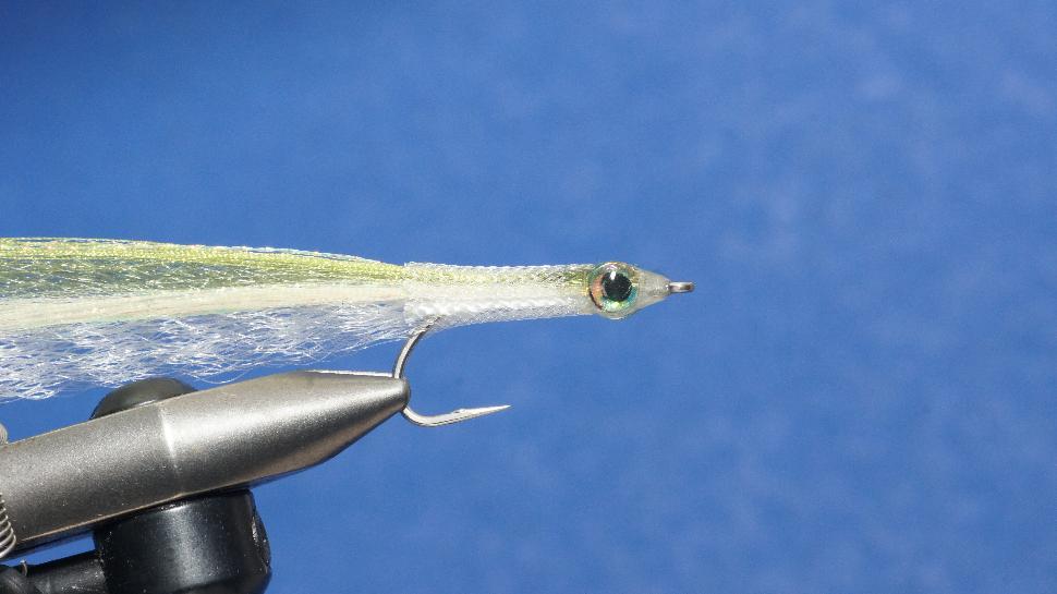 Chartreuse EeZee Sand Eel, Saltwater Flies