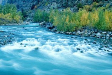 The Fraser River along the Alaska Highway