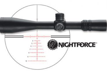 Nightforce Velocity 1000 yard reticle