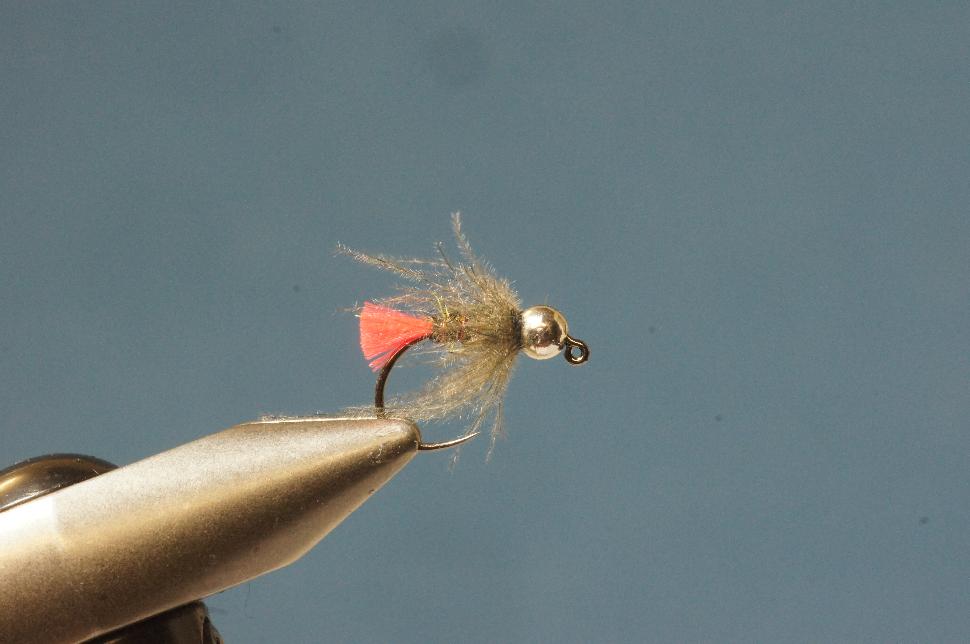 Step 7 tying instructions for the CDC Red Tag