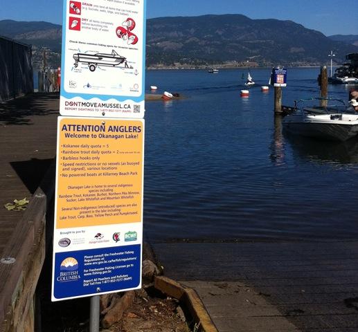 Okanagan Lake Fishery Signage Program