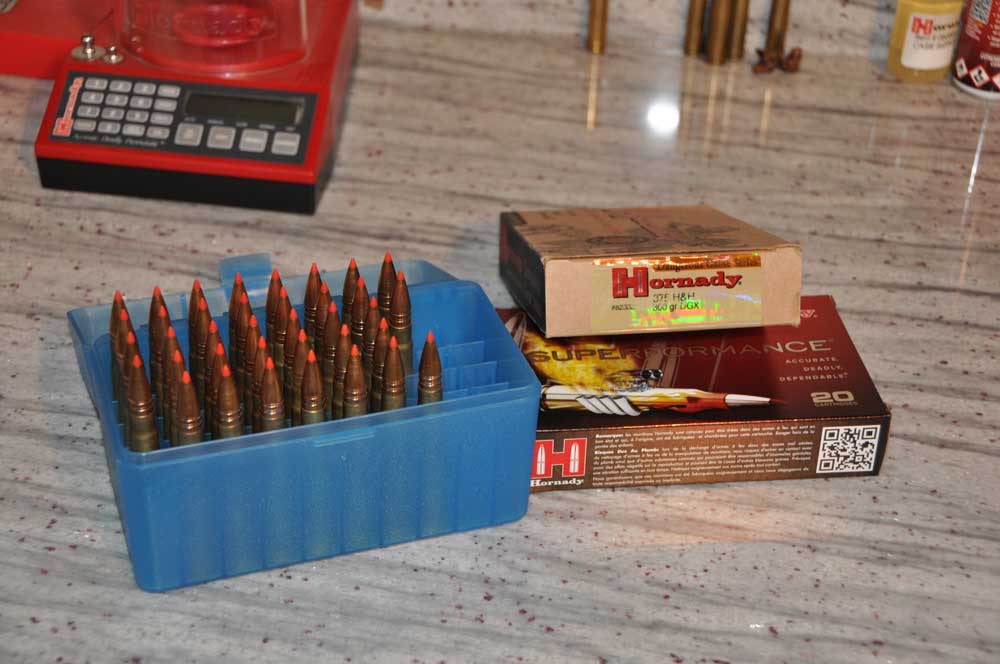 Factory ammunition versus handloads. Why not both? Credit: T.J. Schwanky.