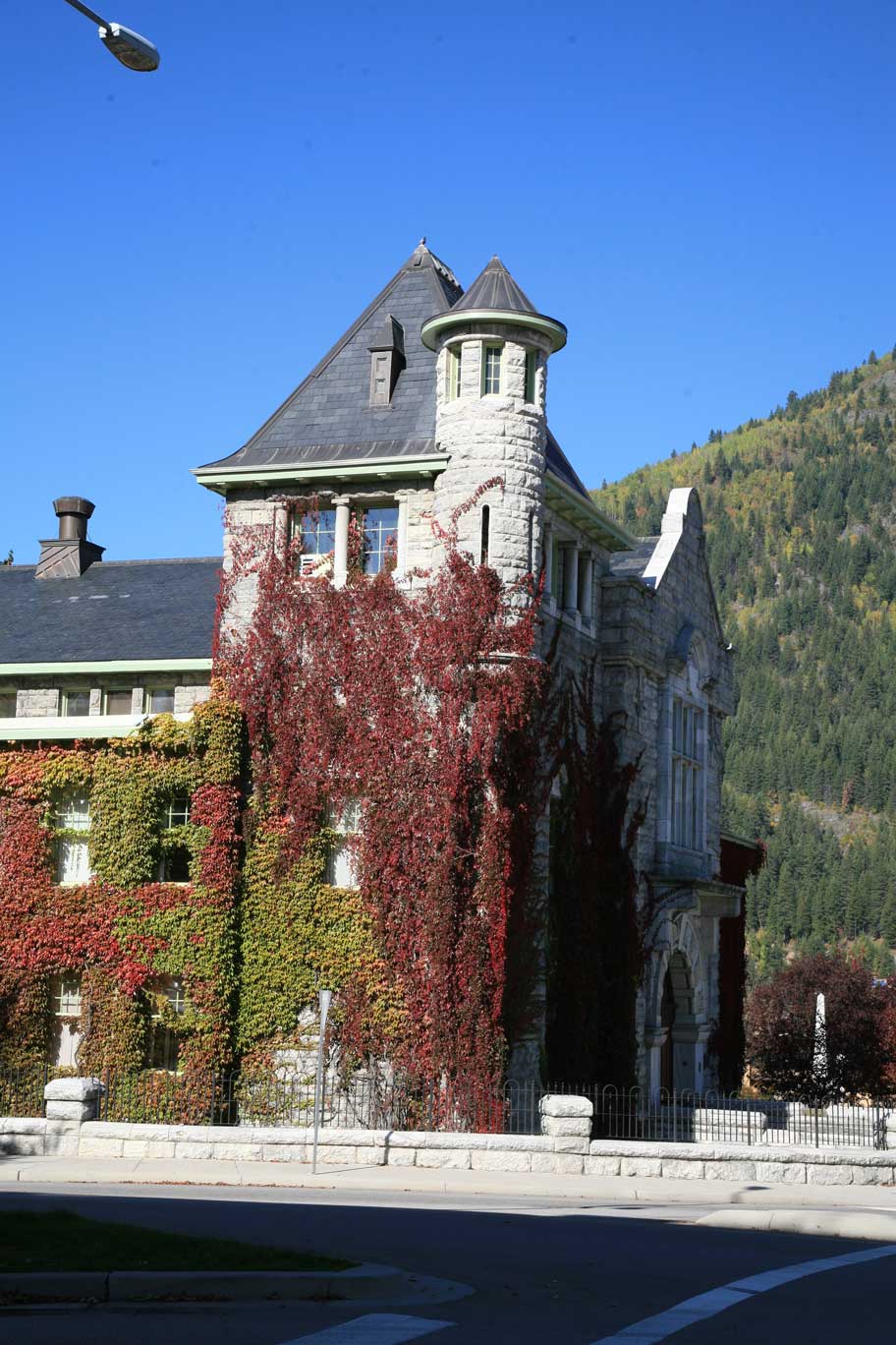 Downtown Nelson is home to many century-old buildings.