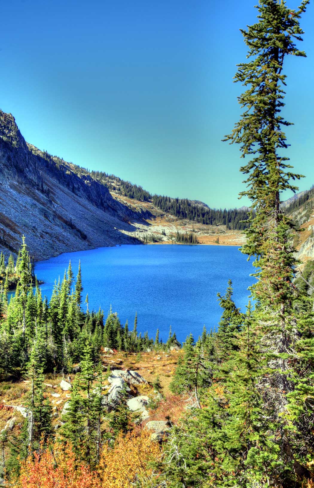 Beautiful Kokanee Lake.