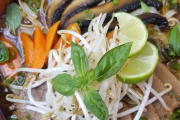 Elk Pho With Smoked Brisket