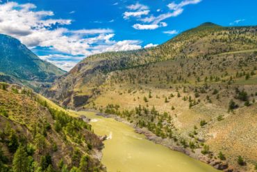 Key runs of chinook and coho, mainly from the Fraser River (pictured), have been in decline for decades. Photo by Milosk50/Dreamstime.