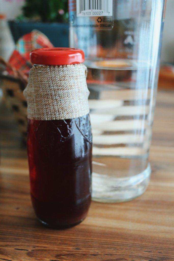 Wild Berry Infused Vodka. Credit: Raeanne O’Meara.