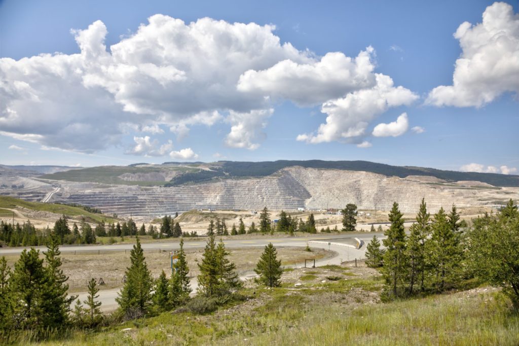 Highland Valley Copper mine.