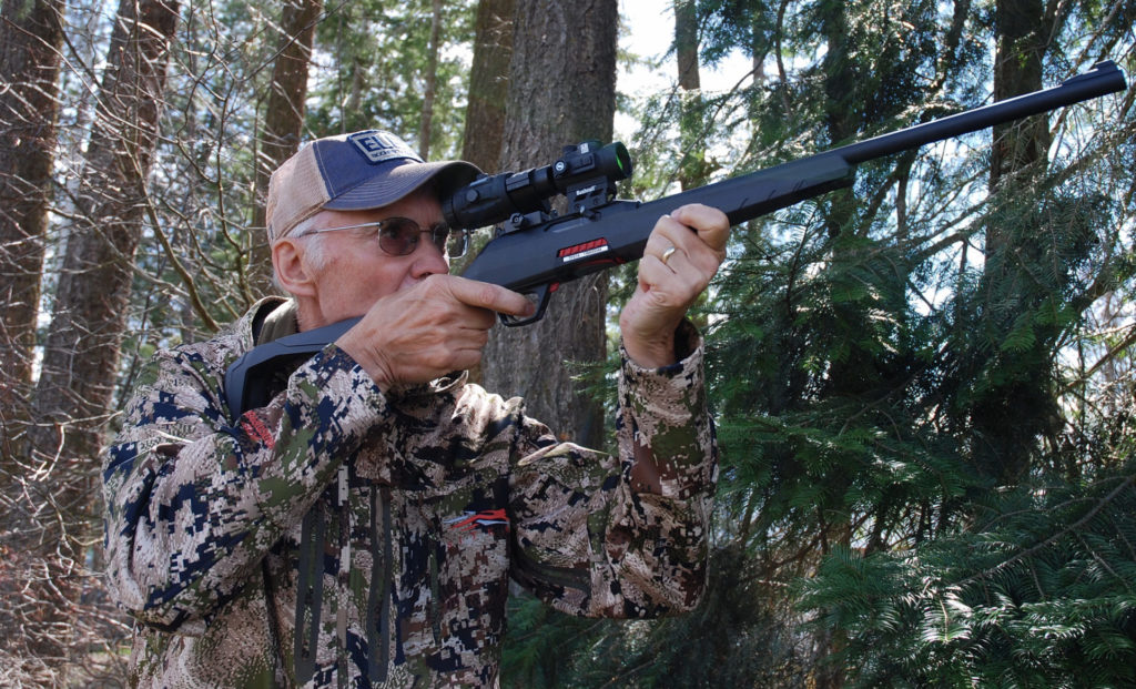 Mark Hoffman with the Winchester Wildcat.