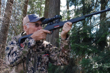 Mark Hoffman with the Winchester Wildcat.
