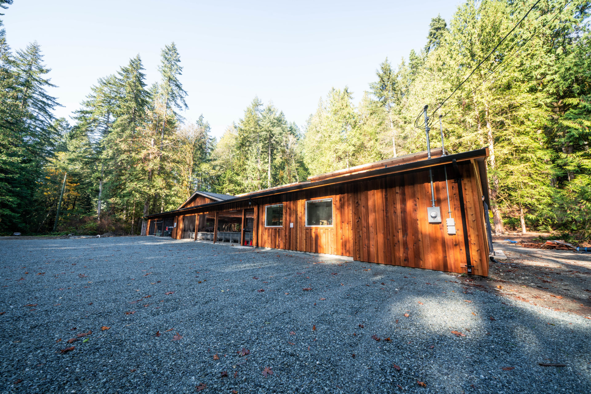 The Jack Brooks Hatchery near Sooke. Photo by Chase White.