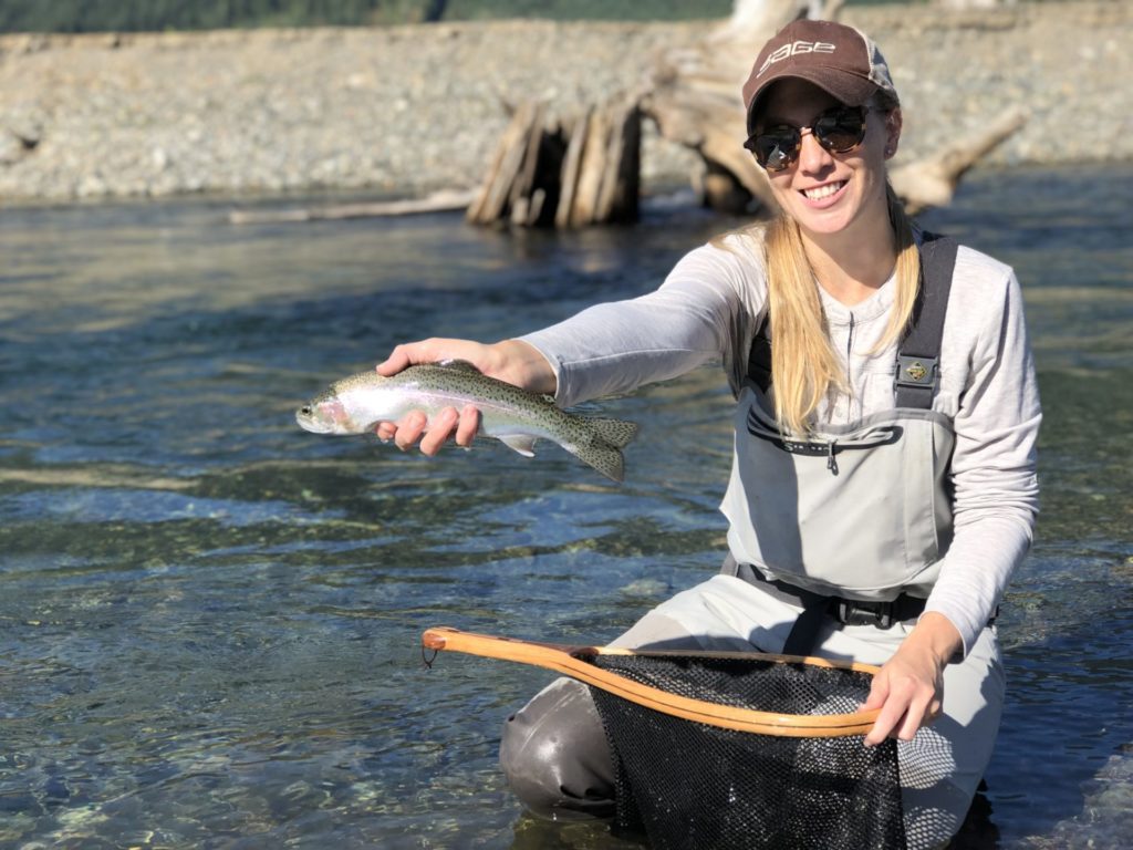 Sunshine and summer days. Although often associated with a summer fishery, dry-fly fishing begins in the spring and extends through the fall.