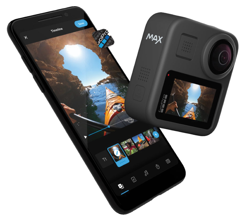 Gopro Max 360 Action Video Camera, 360 Video Go Pro Camera