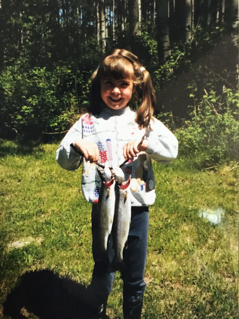 Young fisherwoman. Photo by Lisa O’Meara.