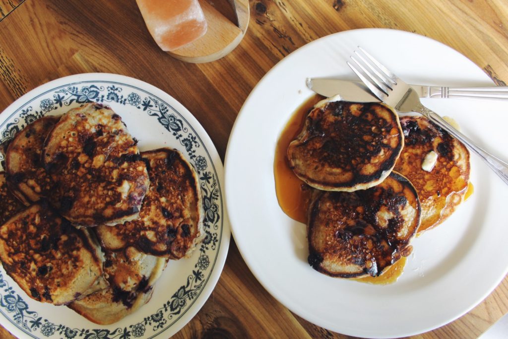 Huckleberry pancakes. Credit: Raeanne O’Meara.