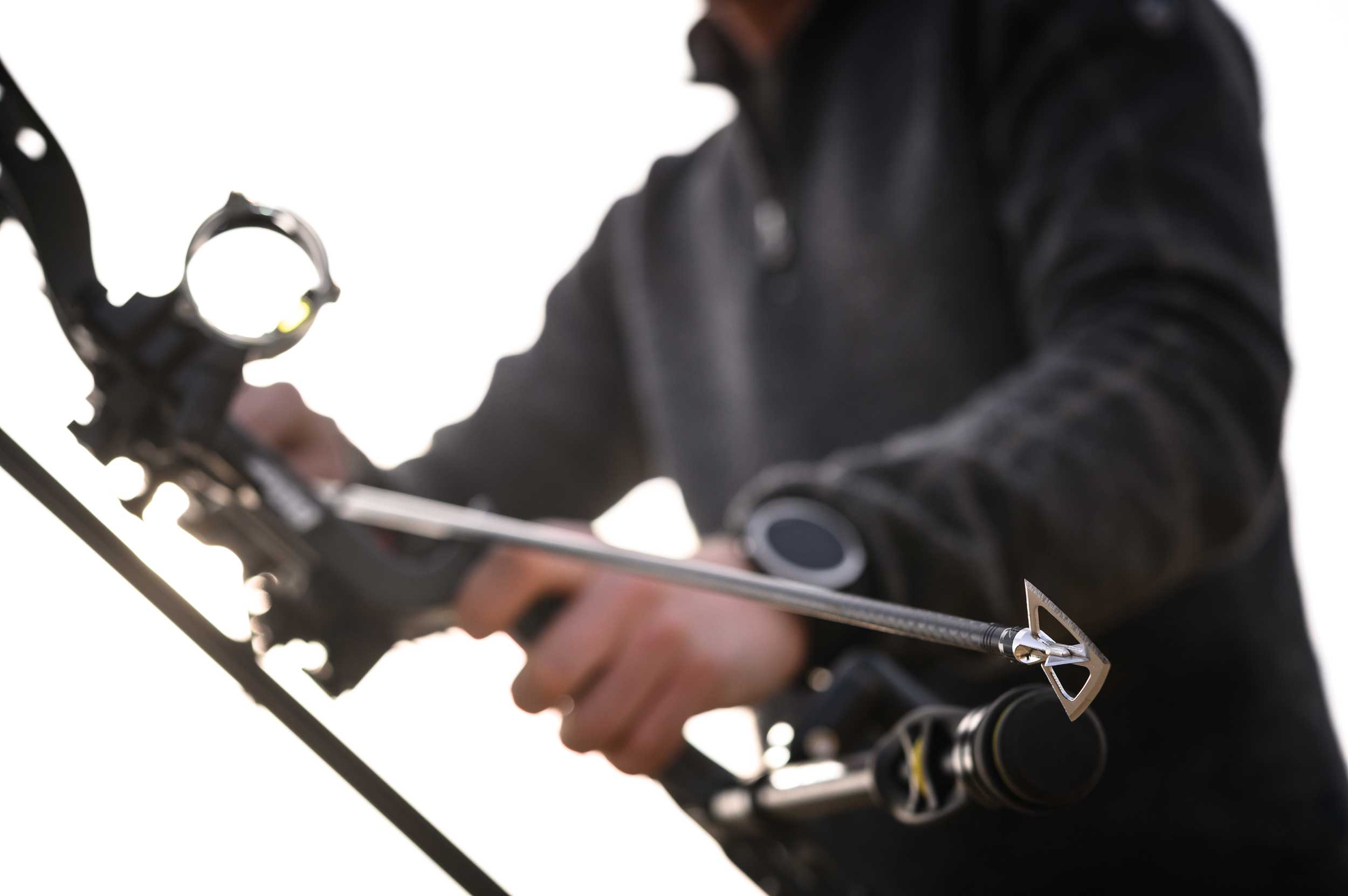 FOC and diametre, as well as shaft and vane material and construction, are important considerations when it comes to choosing the right arrow for the job. Photo by Nick Trehearne.