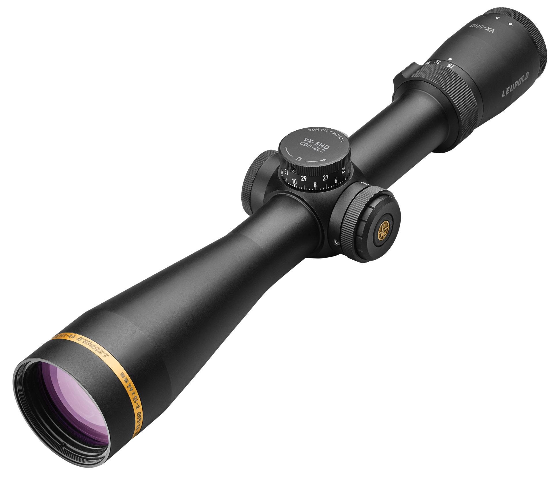 Leupold VX-5HD 3-15x44mm CDS ZL2 scope.