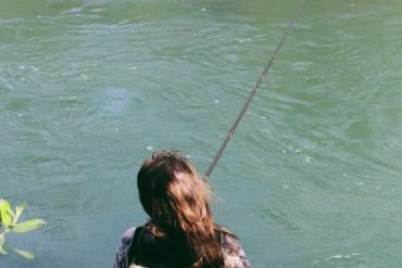 Raeanne O’Meara fishing.