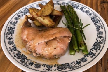 Honey Mustard Baked Rabbit