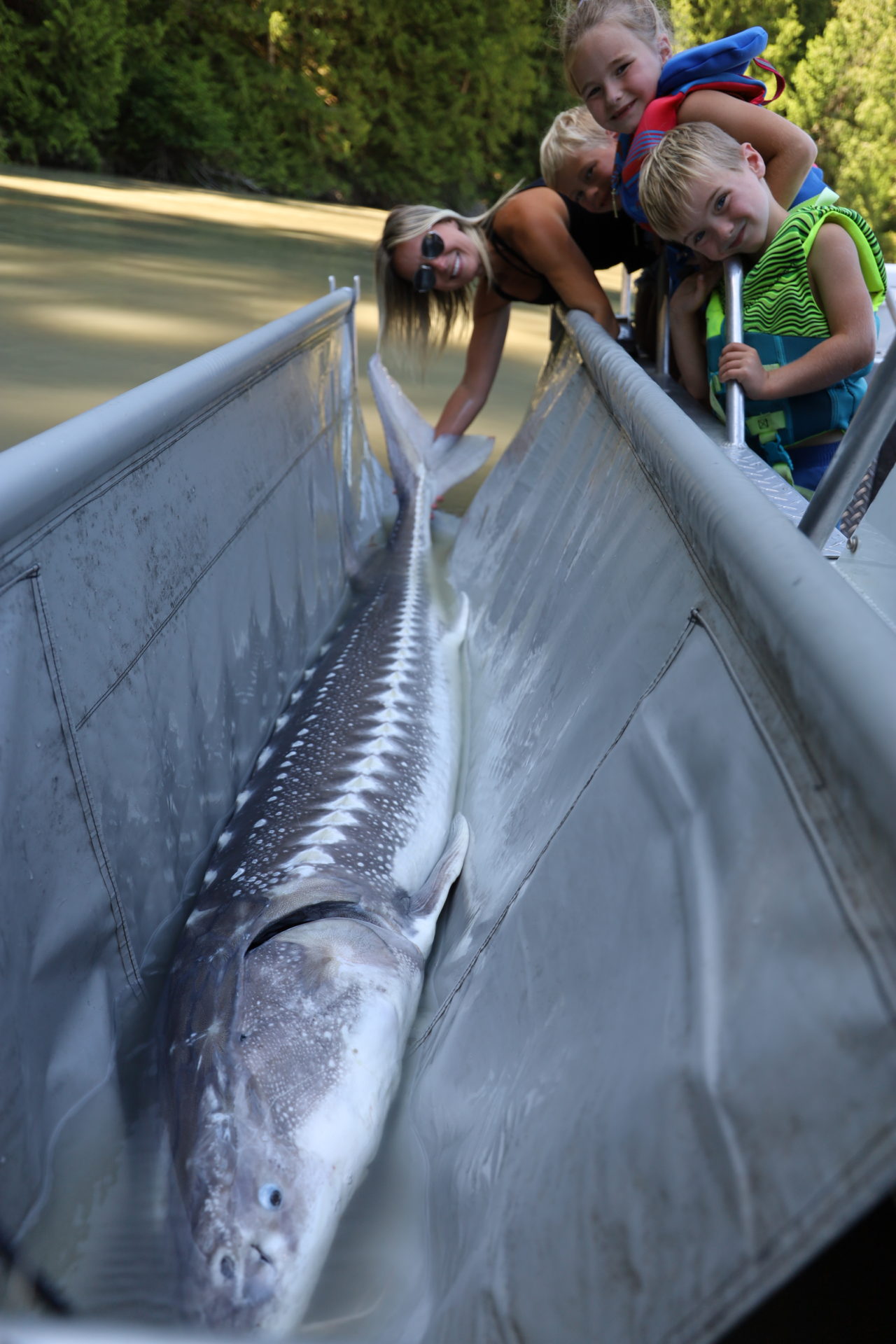 The Sturgeon Conservation Workshop was held to help educate the public about sturgeon and their dire need for protection.