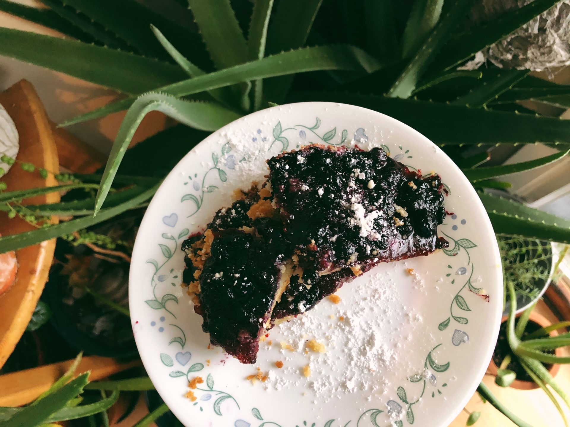 Huckleberry Shortbread Squares. Photo by Raeanne O’Meara.