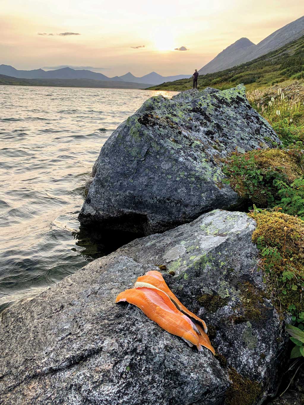 The group had a few successful fishing adventures and logged a lot of miles on foot.