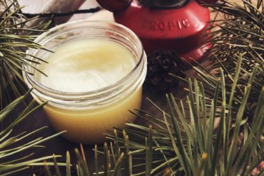 DIY Pine Resin Salve. Photo by Raeanne O’Meara.