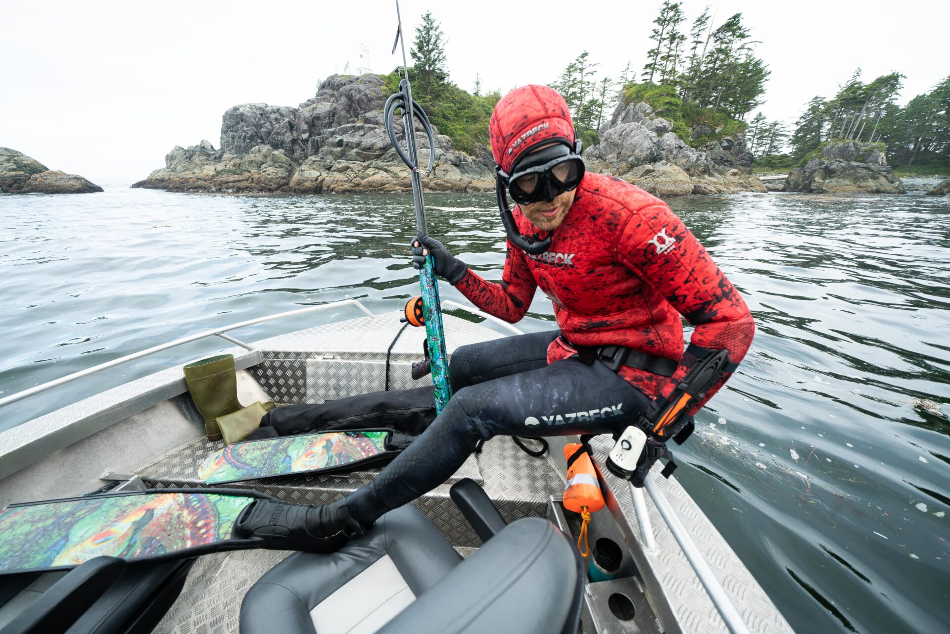 Freediving is a sport unlike any other. Once you’re confident, you can use your skills to ethically harvest some of the bounty the Pacific Ocean provides. Photo by Chase White.