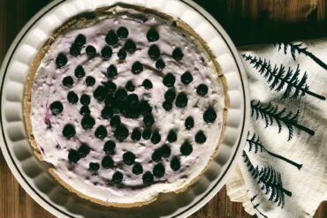 No-Bake Huckleberry Cheesecake. Credit: Raeanne O’Meara.
