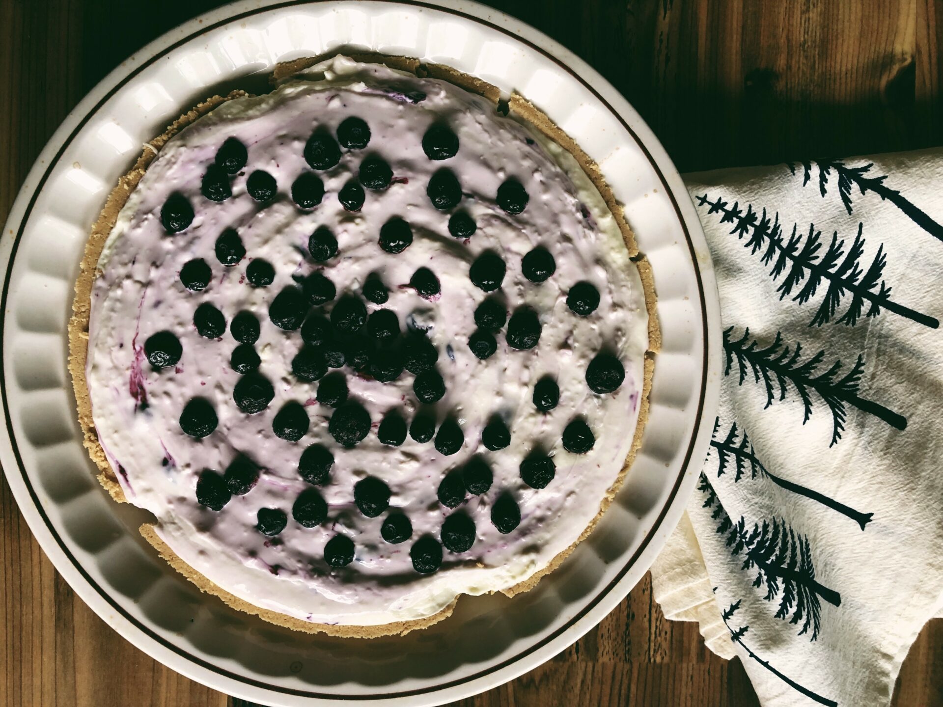 No-Bake Huckleberry Cheesecake. Credit: Raeanne O’Meara.