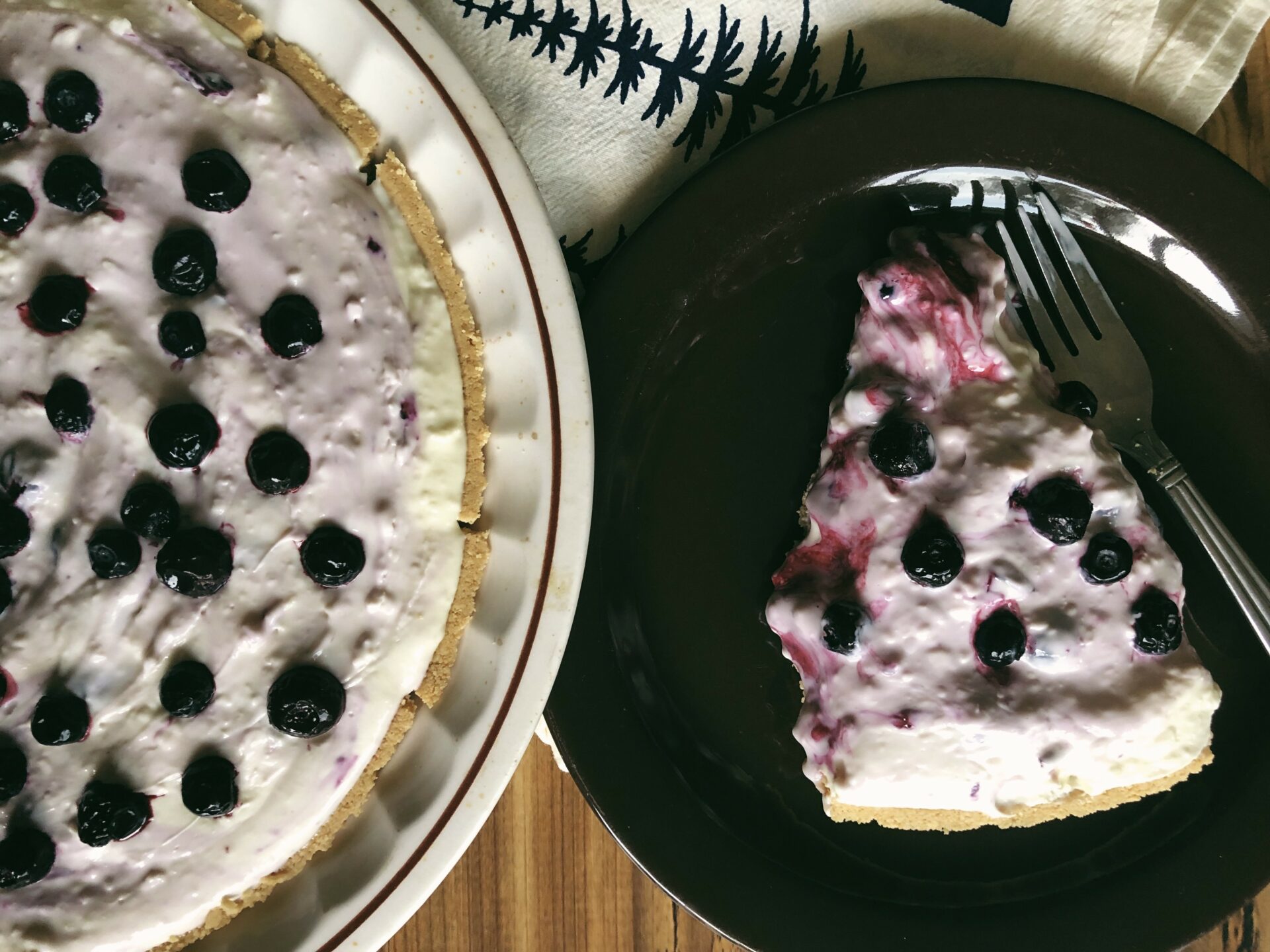 No-Bake Huckleberry Cheesecake. Credit: Raeanne O’Meara.