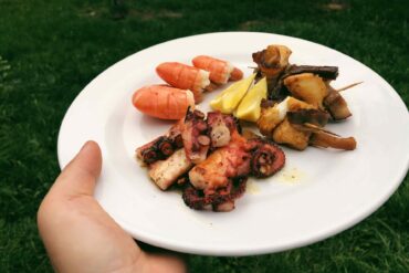 Grilled Octopus. Credit: Raeanne O’Meara.