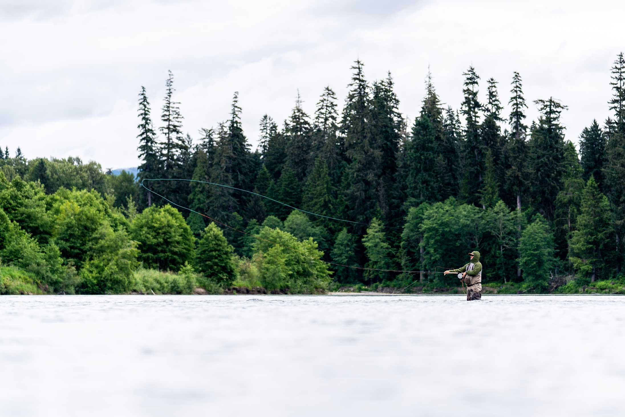 If you want to land a big king in BC, you need to upgrade from trying to get by with your steelhead gear. Size wise, these fish basically start where the steelhead end. Photo by Chase White.