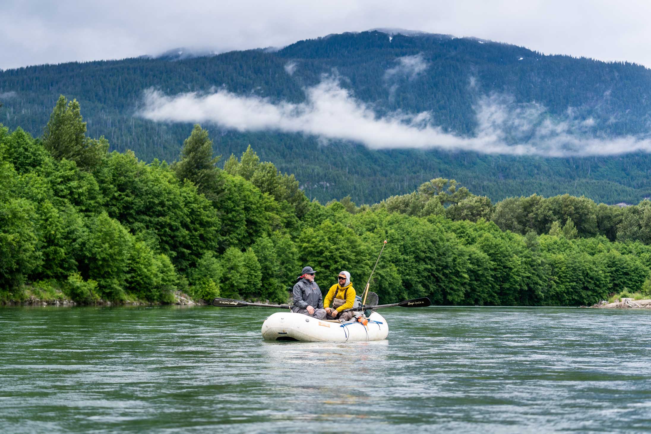 Although swinging flies for chinook has been around for a long time, advances in technology means the gear is now better than ever. Photo by Chase White.