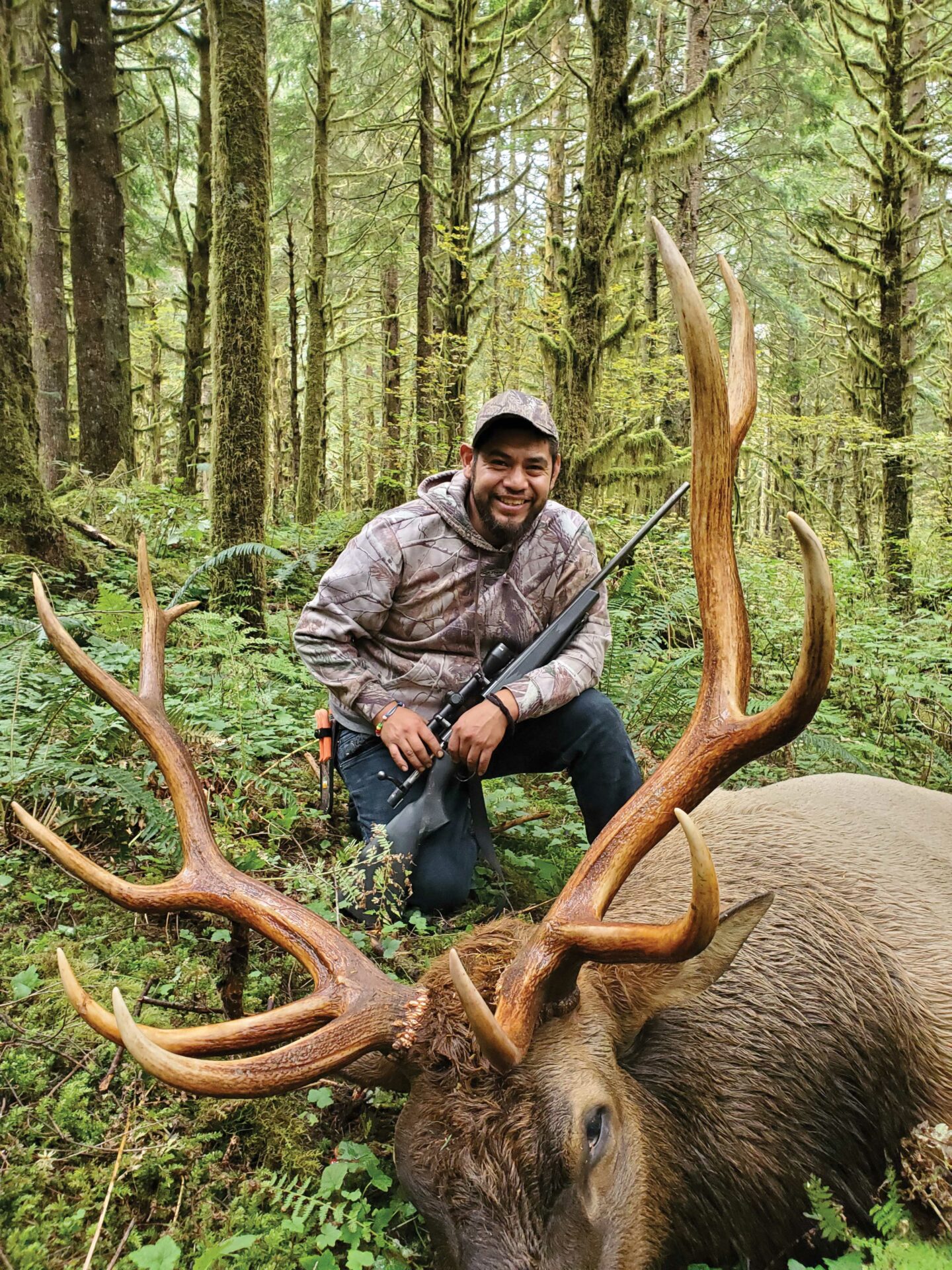 Brian Cummings is a true example of a meet hunter – he’s been teaching new hunters, such as the one pictured, for 30 years.