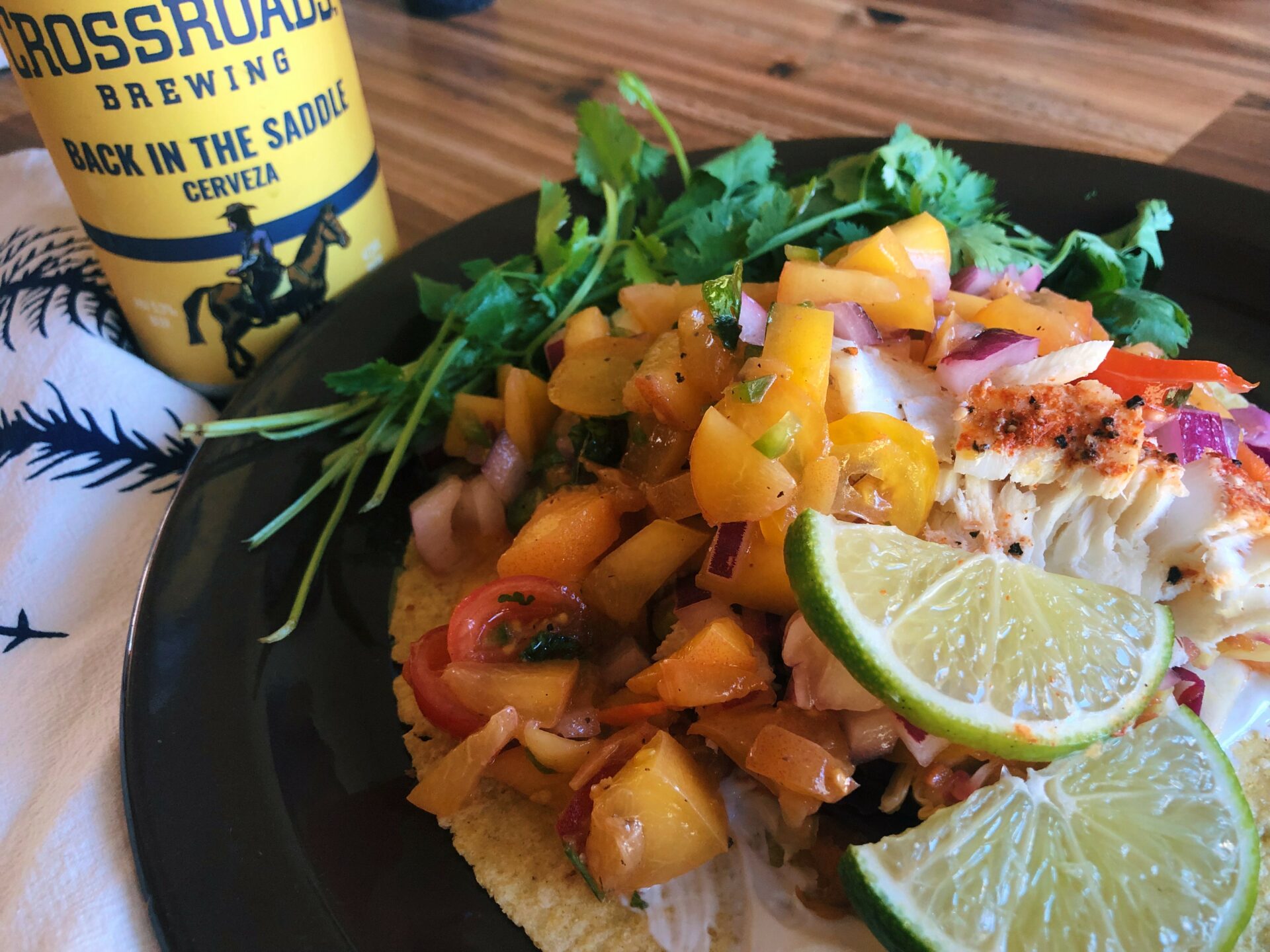 Halibut Harvest Tacos. Credit: Raeanne O’Meara.