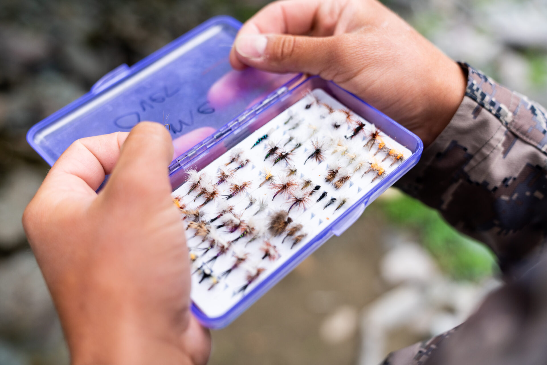 The author prefers to fish lighter, more delicate presentations when fishing for cutthroats, and it’s important that you don’t set the hook too fast. Photo by Chase White.