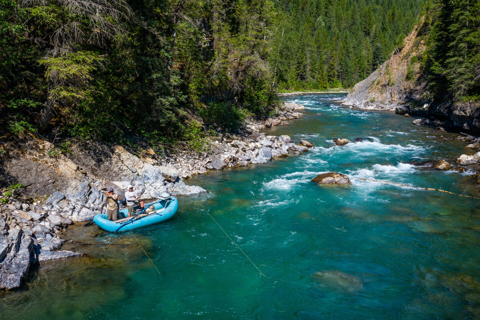 The East Kootenays area is often referred to as having some of the best dry fly-fishing opportunities in the entire province. Photo by Chase White.