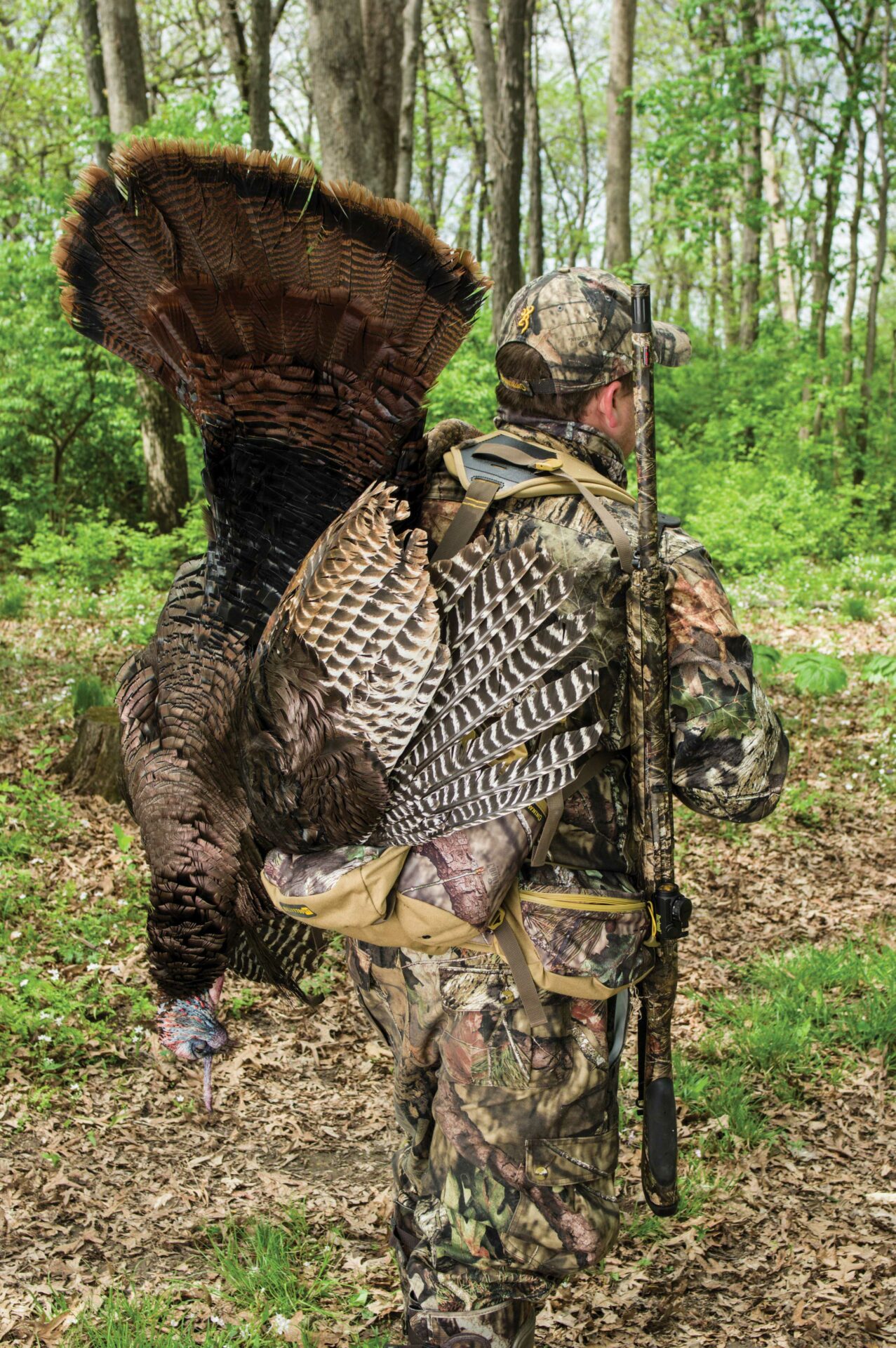 Photo by Howard Communications: A turkey gun bagged this hunter’s big tom.