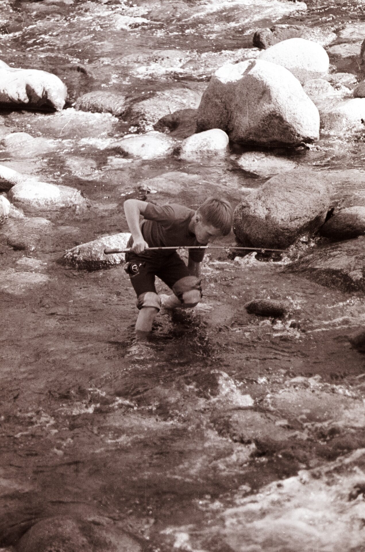 Spending time outside, knee-deep in a creek, is what childhood memories are made of.