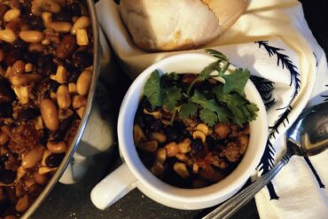 Maple Venison Chilli. Credit: Raeanne O’Meara.