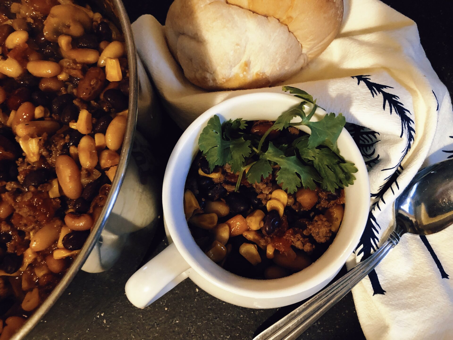 Maple Venison Chilli. Credit: Raeanne O’Meara.