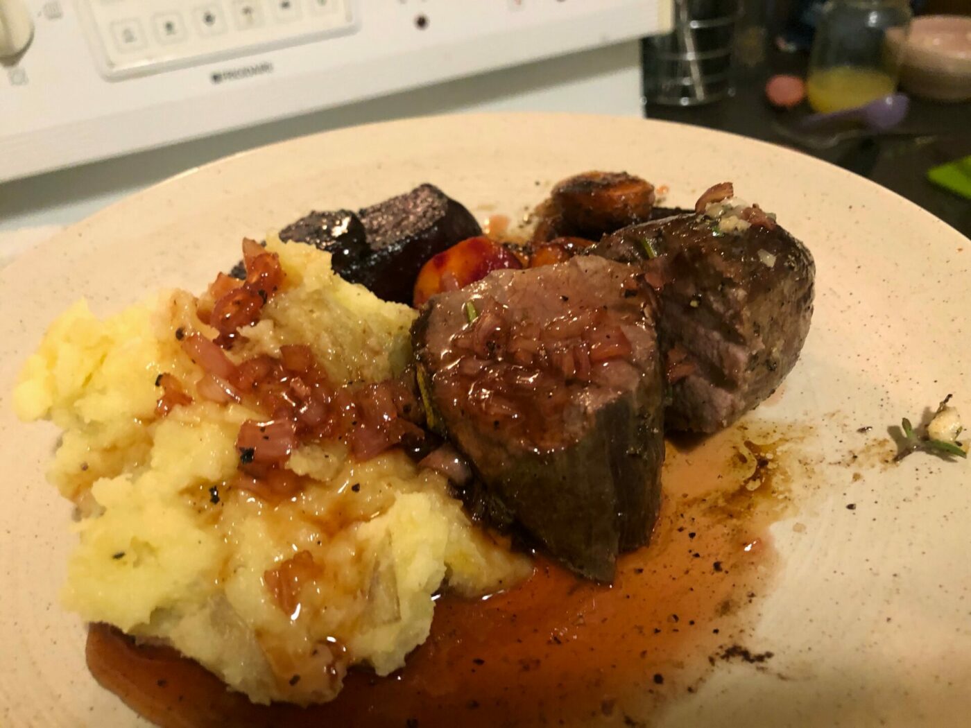 Herb Buttered Venison Roast with Cranberry Sauce • BC Outdoors Magazine