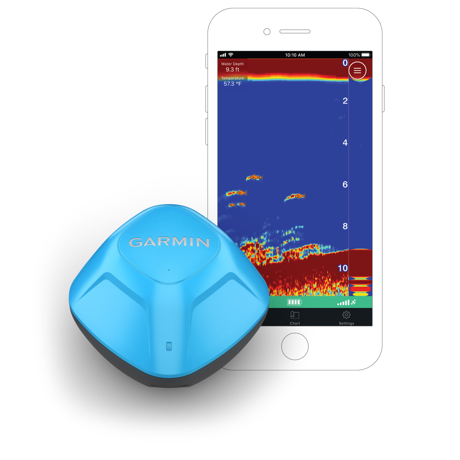 Garmin’s STRIKER Cast castable sonar.