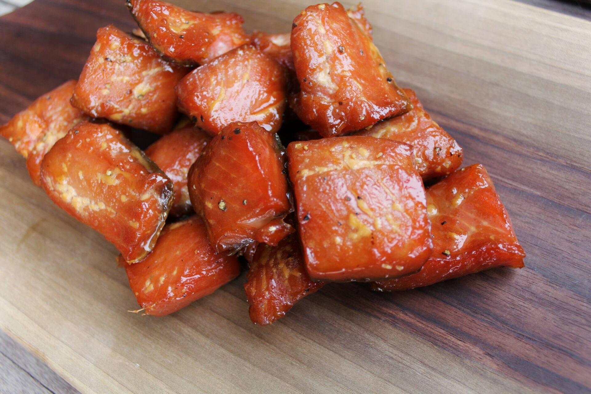 Candied Salmon. Credit: Raeanne O’Meara.