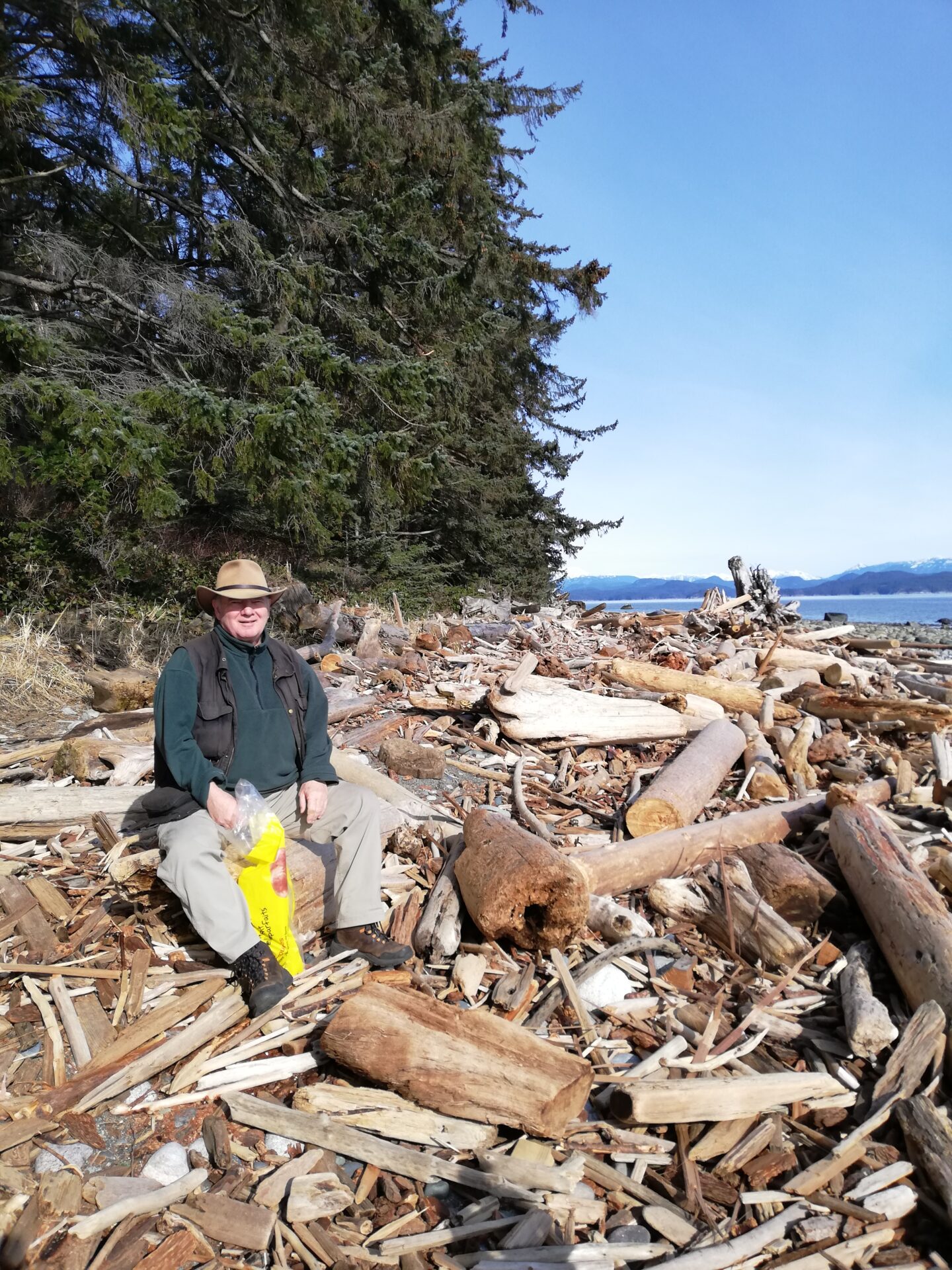 When you’re out walking and enjoying the ocean view, bring a bag along and collect garbage as you go. Every little bit helps.