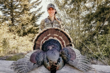 Turkey success: With incredible eyesight and hearing, you need to be on your game when it comes to hunting Merriam turkey. But that’s all part of the fun!