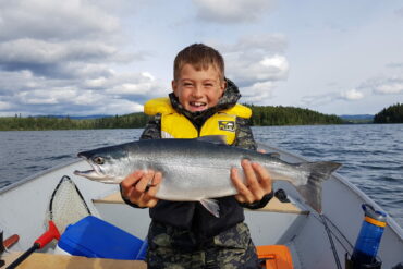 Bridge Lake, pictured, is stocked every year and anglers flock here looking for trophy-sized kokanee.